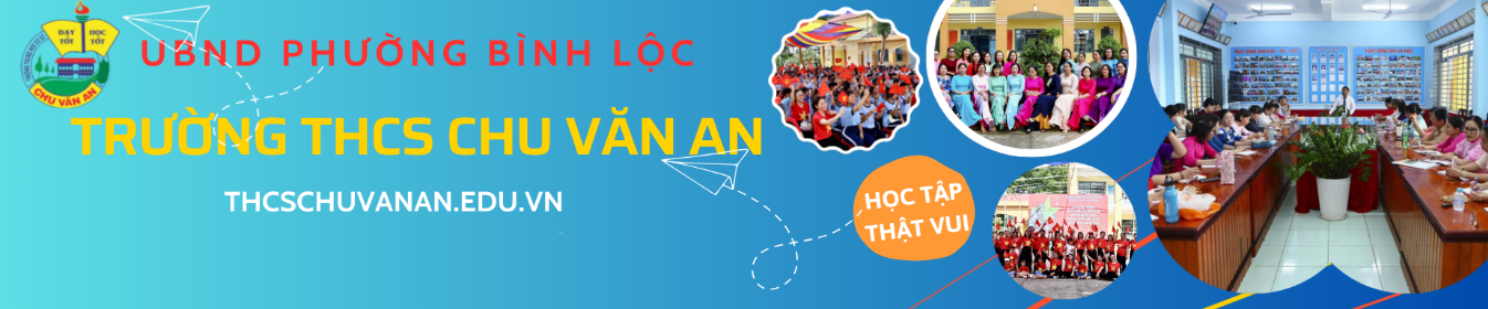 TRƯỜNG THCS CHU VĂN AN
